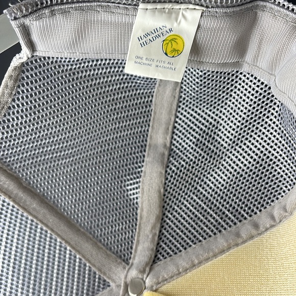 Hawaiian Headwear Vintage Hawaii Trucker Hat Corded Rope - Picture 7 of 9